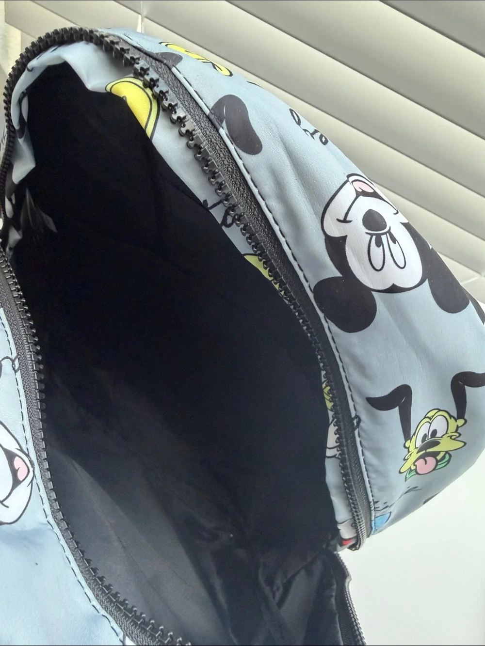 Kids Light Gray Disney Character Print Backpack - Unbranded